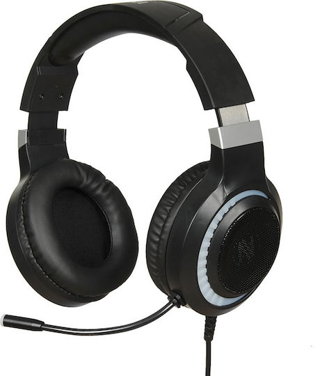 iBox X10 Über Ohr Gaming-Headset mit Verbindung USB Schwarz