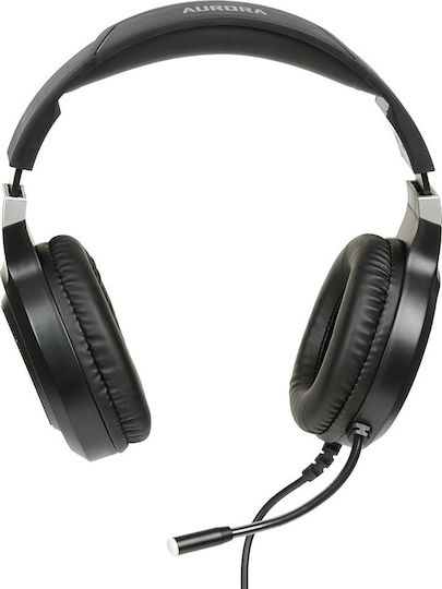 iBox X10 Über Ohr Gaming-Headset mit Verbindung USB Schwarz