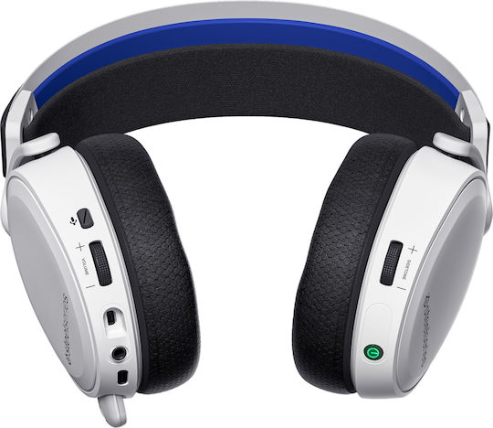 SteelSeries Arctis 7P+ Wireless Over Ear Gaming Headset with Connection USB White