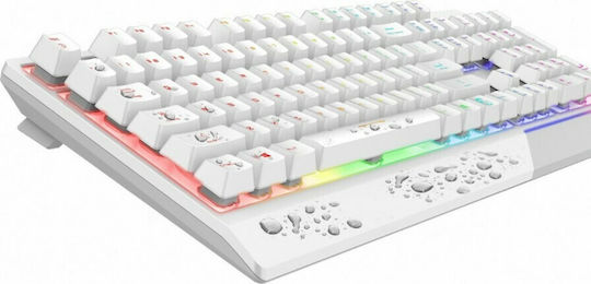 MSI Vigor GK30 Combo Σετ Gaming Πληκτρολόγιο με RGB φωτισμό & Ποντίκι (Αγγλικό US) Λευκό