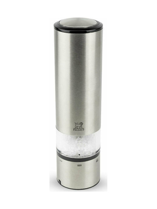 Peugeot Elis Sense Ηλεκτρικός Μύλος Αλατιού Inox σε Ασημί Χρώμα 20cm