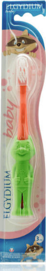 Elgydium Baby Baby Toothbrush for 0m+ Green / Orange