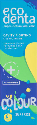 Ecodenta Colour Surprise Children's Toothpaste for 6+ Years 75ml