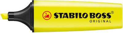 Stabilo Boss Original Μαρκαδόροι Υπογράμμισης Yellow 5mm 10τμχ