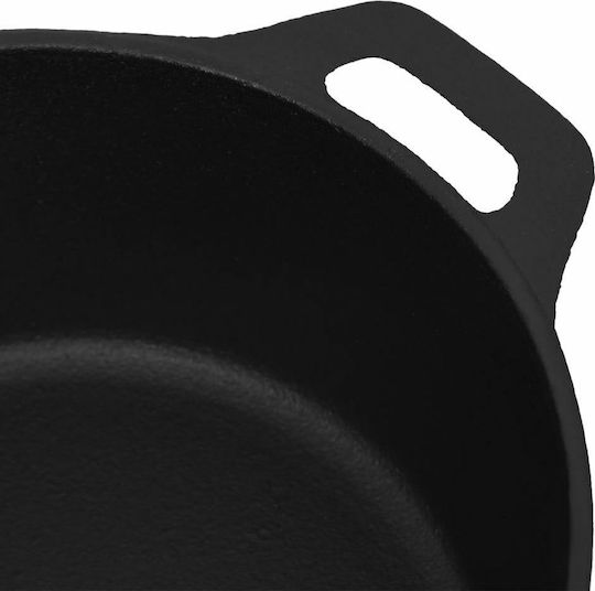 vidaXL Tiefer Topf aus Gusseisen 5Es / 26.5cm