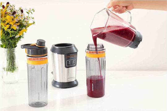 Sencor SBL 7550SS Μπλέντερ με Γυάλινη Κανάτα 900 ml 800W Inox