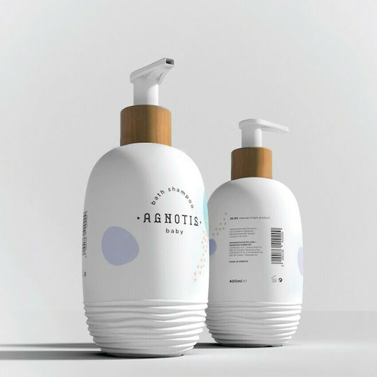 Agnotis 2 in 1 Shampoo & Shower Gel with Chamomile & Lavender 400ml with Pump