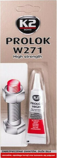 K2 Prolok High W271 Thread Sealant Red 6ml K2-B151