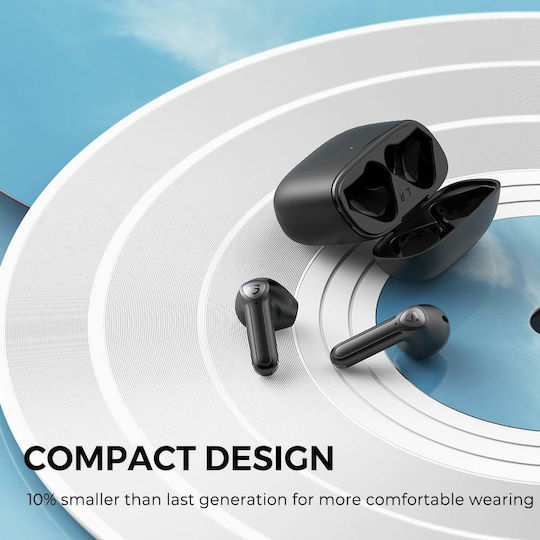 SoundPEATS Air3 In-ear Bluetooth Handsfree Earphones with Sweat Resistance and Charging Case Black