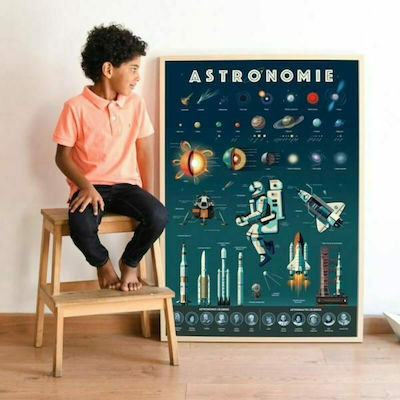 Poppik Stickers Astronomy Poster