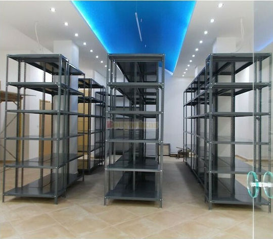 Δημητρουλάκος Ράφι Dexion Γκρι Μ72xΠ46εκ.