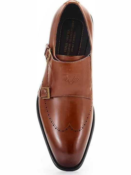 VERSACE 19.69 SHOES MONK - Y0 DC2007 TOBACCO