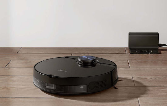 Midea M7 Roboter-Staubsauger mit Kartierung Laser & Saugkraft 4000Pa Schwarze