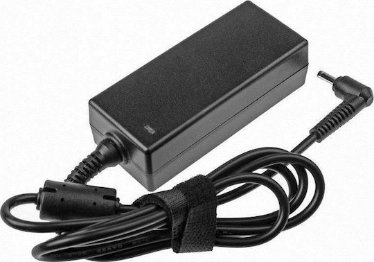 Green Cell Φορτιστής Laptop 45W 19V 2.37A για Asus με Αποσπώμενο Καλώδιο Τροφοδοσίας