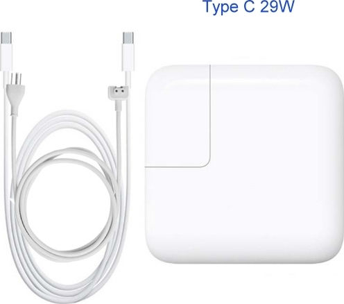 Apple USB-C Laptop Charger 29W 5.2V 2A For Apple Without Power Cord