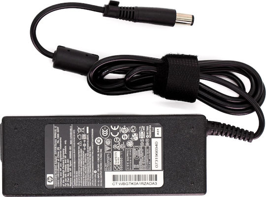 HP Φορτιστής Laptop 90W 19V 4.74A για HP με Αποσπώμενο Καλώδιο Τροφοδοσίας