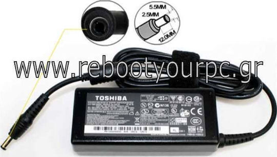Toshiba Laptop Charger 65W 19V 3.42A for Toshiba without Power Cord