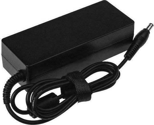Green Cell Φορτιστής Laptop 90W 19V 4.74A για Samsung με Αποσπώμενο Καλώδιο Τροφοδοσίας