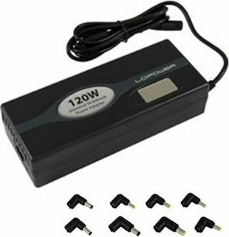 LC-Power Universal Laptop-Ladegerät 120W 19.0V 6.32A