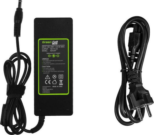 Green Cell Laptop Charger 72W 6V 4.5A for IBM / Lenovo with Detachable Power Cord