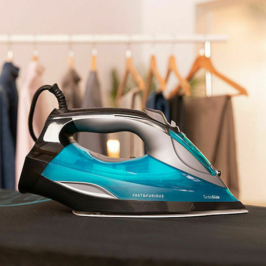 Cecotec Fast&Furious 5055 Pro Steam Iron 3100W with Ceramic Plate and Continuous Steam Supply 65g/min