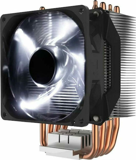 CoolerMaster Hyper H411R Ψύκτρα Επεξεργαστή για Socket AM4/115x Λευκή