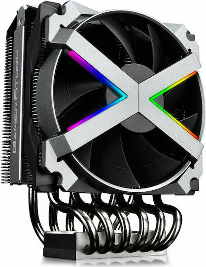 Deepcool Fryzen CPU Kühlung für Socket AM4 / TR4 mit RGB Beleuchtung Silber