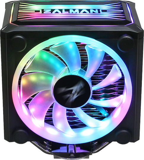 Zalman CNPS16X Ψύκτρα Επεξεργαστή Διπλού Ανεμιστήρα για Socket AM4/1200/115x/AM3/AM3+ με RGB Φωτισμό