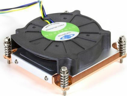 Inter-Tech K-199 Ψύκτρα Επεξεργαστή Low Profile για Socket 115x