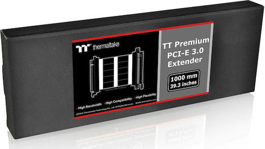 Thermaltake PCI-E 3.0 Extender 1000mm Καλώδιο Riser PCIe για GPU