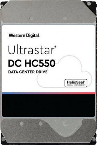 Western Digital Ultrastar DC HC550 16TB HDD Σκληρός Δίσκος 3.5" SAS 3.0 7200rpm με 512MB Cache για Desktop 0F38357