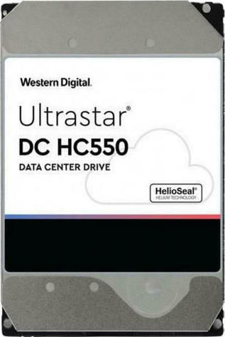 Western Digital Ultrastar DC HC550 16TB HDD Hard Drive 3.5" SAS 3.0 7200rpm with 512MB Cache for Desktop