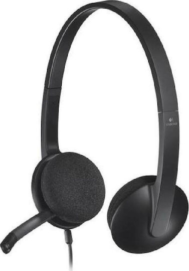 Logitech H340 On Ear Multimedia Headphone with Microphone USB-A