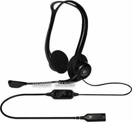 Logitech 960 On Ear Multimedia Headphone with Microphone USB-A