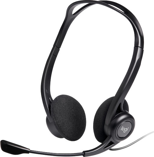 Logitech 960 On Ear Multimedia Headphone with Microphone USB-A