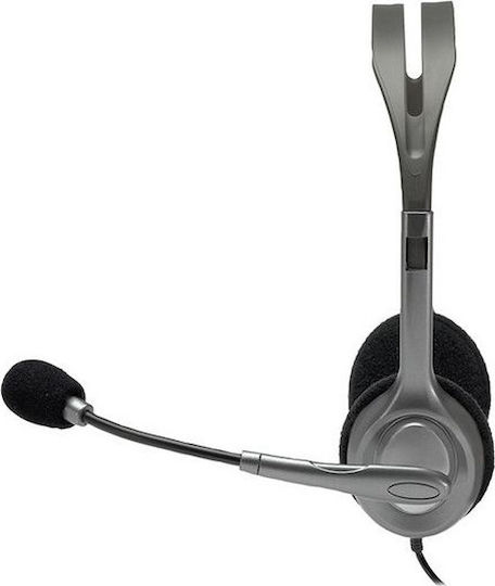 Logitech H111 On Ear Multimedia Ακουστικά με μικροφωνο και σύνδεση 3.5mm Jack