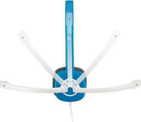 Logitech H150 On Ear Multimedia Headphone with Microphone 3.5mm Jack Blue