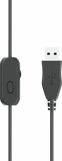 Trust Ozo Over Ear Multimedia Ακουστικά με μικροφωνο και σύνδεση USB-A