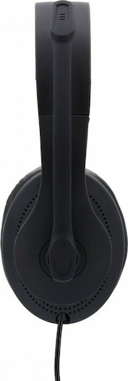 HAMA HS-P200 On Ear Căști Multimedia cu microfon și conexiune Jack de 3,5 mm