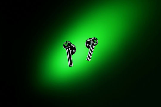 Razer Hammerhead X Ohrstöpsel Bluetooth-Freisprecheinrichtung Kopfhörer mit Schweißresistenz und Ladeetui Schwarz