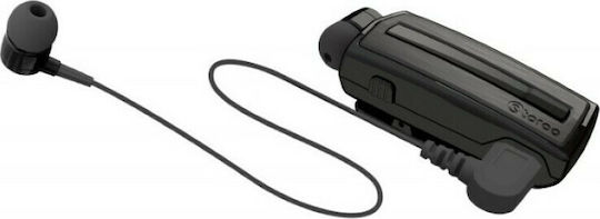 iXchange UA-28 In-ear Bluetooth Handsfree Ακουστικό Πέτου Μαύρο