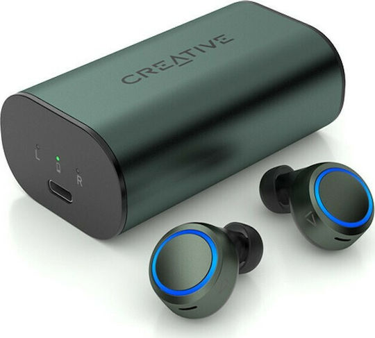 Creative Outlier Air V3 In-Ear Bluetooth-Freisprecheinrichtung Kopfhörer mit Ladeetui Schwarz