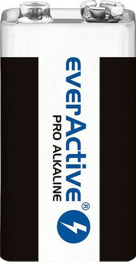 everActive Pro Αλκαλική Μπαταρία 9V 1τμχ