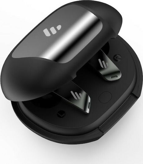 Edifier Neobuds Pro Bluetooth Handsfree Ακουστικά με Αντοχή στον Ιδρώτα και Θήκη Φόρτισης Μαύρα