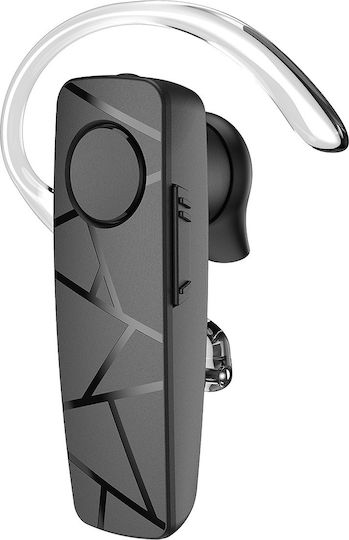 Tellur Vox 55 In-ear Bluetooth Handsfree Ακουστικό Μαύρο