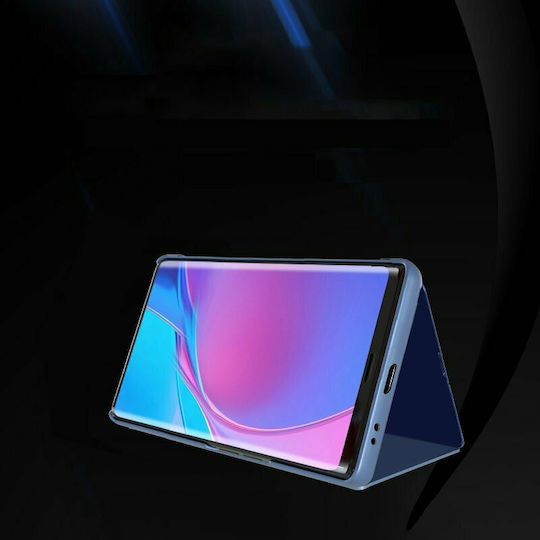 Hurtel Clear View Buchen Sie Kunststoff Schwarz (Realme 8/8 Pro)