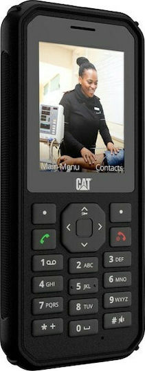 CAT B40 Dual SIM Ανθεκτικό Κινητό με Κουμπιά Black