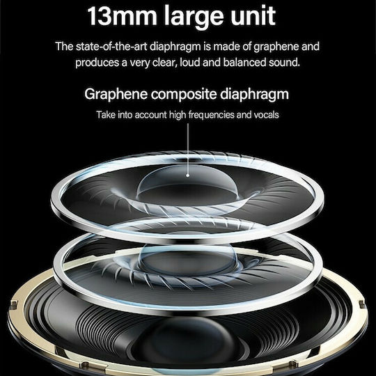 Lenovo LivePods LP40 Earbud Bluetooth хендсфри Слушалки с Устойчивост на Пот и Кутийка за Зареждане Черен