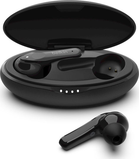 Belkin Soundform Move In-ear Bluetooth Handsfree Earphones with Sweat Resistance and Charging Case Black