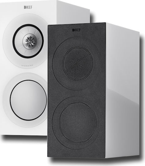 Kef R3 Pair of Hi-Fi Speakers Floor 180W 3 No of Drivers W19.96xD33.55xH42.2cm. Black